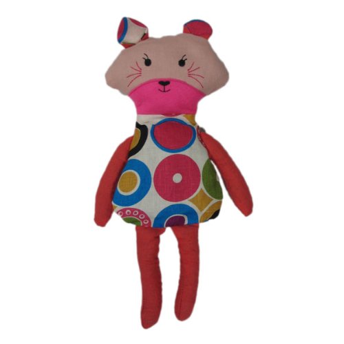 Therapeutic Doll Kitty | Baltic Amber Gift | Handmade Doll with amber gemstone filling | Baby massage | Alternative Medicine | Crystal Therapy | Baby Warmth Sleeping Toy