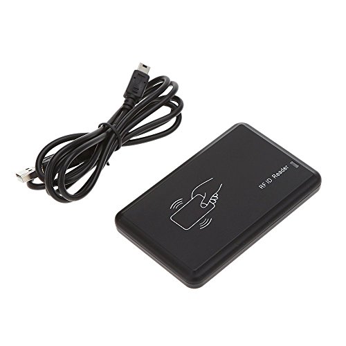 KKmoon USB 125Khz EM4305 T5567 ID Card Reader / Writer Kartenlesegeräte Kartenleser Schreiber Kopiergerät EM4100 Karte mit 5PCS Beschreibbare Karten - 3