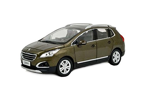 Preisvergleich Produktbild Peugeot 3008 Modell Auto 1:18 Braun Paudi