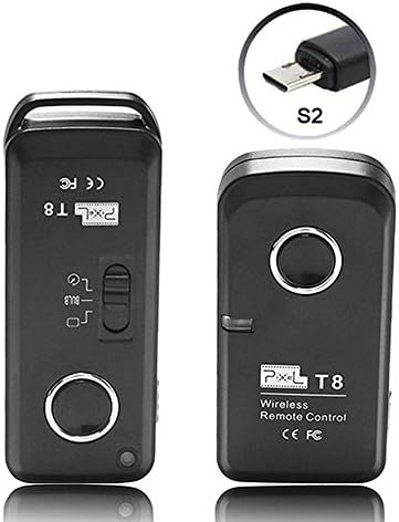 kilos Pixel T8-S2 Wireless Shutter Release Remote Control Replacement TW-283 RW-221）for Sony A58 A7 A7R A7II A7RII A75 NEX-3 A3000 A6000