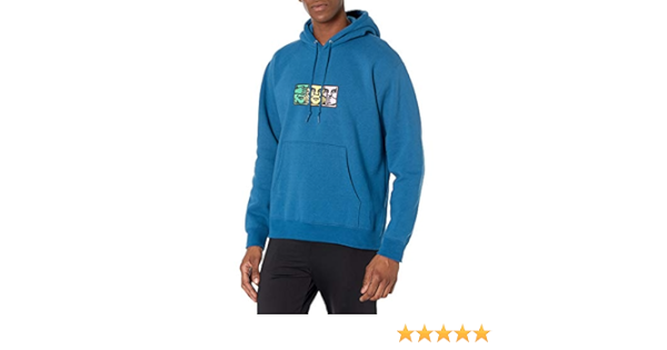obey hoodie blue