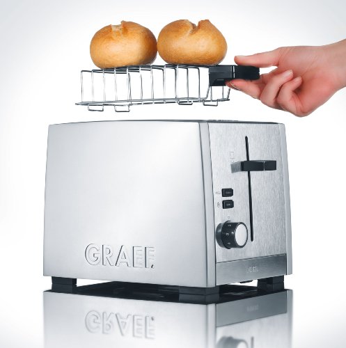Graef Toaster TO 80, Edelstahl, silberŸ - 9
