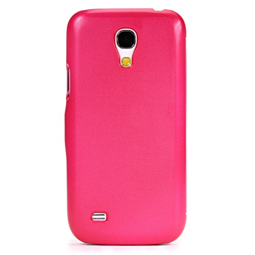 Urcover® View Case Handy Schutz-Hülle | Samsung Galaxy S4 Mini | Hart Kunststoff Pink | Elegant Wallet Cover Sicht-Fenster | leichte Schale dünne Tasche - 2