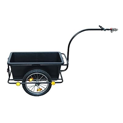 vidaxl remorque de vélo cargo 90l