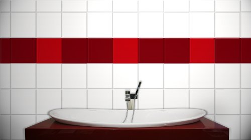 Wandkings Fliesenaufkleber für Küche und Badezimmer, 20 x 20 cm, 200 Stück – Farbe wählbar - 9