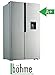 Produktbild böhme Kühl-Gefrierkombination / Side by Side / No Frost / A+ / 398 kwh / 325 L Kühlteil / 177 L Gefrierteil / Höhe 177,80 / mit Wasserspender / Edelstahl / herausnehmbarer Wassertank / Led Beleuchtung