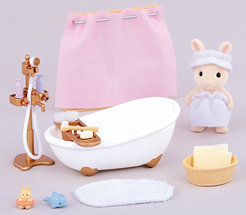 Imagen 3 de Sylvanian Families - Set baño y ducha (Epoch para Imaginar 5022)