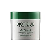 Biotique Almond Overnight Therapy Lip Balm Replenishes and Repairs Lips