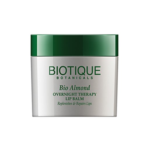 Biotique Almond Overnight Therapy Lip Balm Replenishes and Repairs Lips