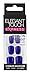 Elegant Touch Pre-Glued Express Nails, Polished Bright Navy