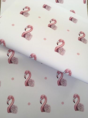 flamingo ,wrapping paper, gift wrap, for flamingo lovers,for smaller gifts, read description