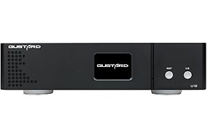 AOSHIDA GUSTARD U18 Interfaccia Digitale DSD512 PCM768K XU216 Isolamento da Terra AS338 Hi-END USB Convertitore (Nero)