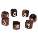 Baoblae Pack of 7 Engraved Tiger