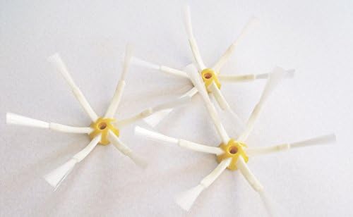 Pack of 3 side brushes (6-arm) compatible with iRobot Roomba vacuum cleaner of the 500/600/700 series