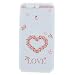 Produktbild Lonchee Huawei P10 Plus Hülle,Bunte Muster Weich TPU Handy Hülle Durchsichtig Transparent Etui Cover Case Protective Shell Soft Schutzhülle Telefon Kasten für Huawei P10 Plus – Liebe