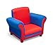 Delta Children Upholstered Chair (Blue/Red)