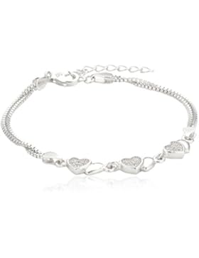 s.Oliver Jewel Kinder und Jugendliche Armband 925 Sterling Silber Zirkonia weiß 48743