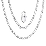 ✌Ein perfektes Geschenk -- Eine Samttasche mit dem Chainspro-Logo. Einfache und klassische Kette, die zu Ihrem persönlichen Stil passt. Die Kanten jedes Gliedes sind glatt, nicht zerkratzt oder gezogen und angenehm zu tragen. Es ist so einfach und für jeden geeignet.