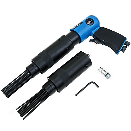 Druckluft Nadelentroster + Ersatzkopf 4000 U/min bis 260 l/min Nadelpistole Entroster Rost Entferner