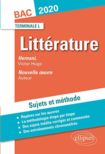 ⤂Télécharger⤃ Nouvelle oeuvre et Hernani, Victor Hugo. Sujets et méthode. BAC L 2020 PDF