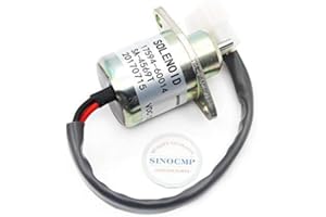 1503ES-12A5UC5S 17454-60010 Arrêter le Solénoïde SA-4569-T 16616-60010 - SINOCMP Solénoïde d'arrêt per Kubota 05 serie BX2200 D905