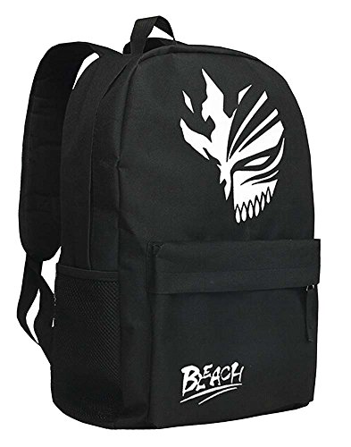 Preisvergleich Produktbild Kostor BLEACH Anime Rucksack Schultasche Tasche Schwarz 29X45X13CM