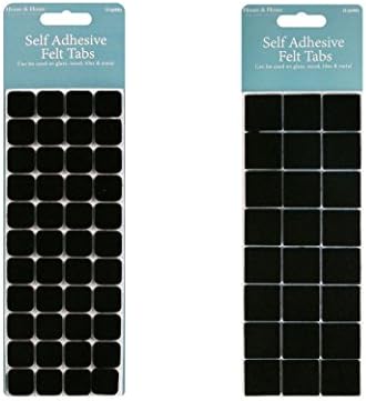 LOT SHOP Felt Tab Pads in Small &amp; Medium Square Pack of 2 FREE GIFT Lotmart pen per parcel