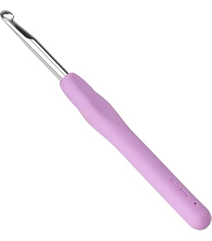 Crochets Ergonomiques à Poignée Souple - Ensemble De 5, Durables Et Faciles Utiliser