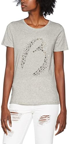 BOSS Casual Women's Teestar T-Shirt, Silver (Silver 040), Medium