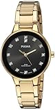 Pulsar Damen-Armbanduhr Quarz Messing und Edelstahl Casual, Farbe: goldfarbenem (Modell: prs678)
