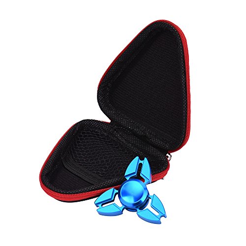 Kingko Multicolored Gift For Fidget Hand Spinner Triangle Finger Toy Focus ADHD Autism Bag Box Carry Case Packet(Only Case Bag) (Red) Kingko Multicolored Gift For Fidget Hand Spinner Triangle Finger Toy Focus ADHD Autism Bag Box Carry Case Packet(Only Case Bag) (Red)