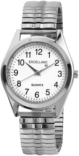 Excellanc Herren-Uhren mit Metallzugband 270022000008 Excellanc Herren-Uhren mit Metallzugband 270022000008