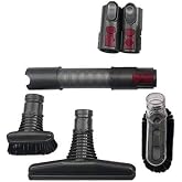 Dyson Uyumlu 6'lı Mini Başlık Seti - V6 V7 V11 DC23 DC26 DC29 DC32 DC33 DC59 Serileri ile Tam Uyumlu Aparat ve Temizlik Akses