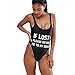 Produktbild Badeanzug Internet Damen Sexy Neckholder Bandage Bikini Bademode Versuchung Rückenfreie Tankini Bodysuit Beachwear Jumpsuits Swimwear Mode Einteiler Push-Up Bikini-Sets (Schwarz, M)