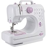 Anmas Box 12 Puntadas Multifuncional Eléctrica Overlock Máquina De Coser Hogar Herramienta