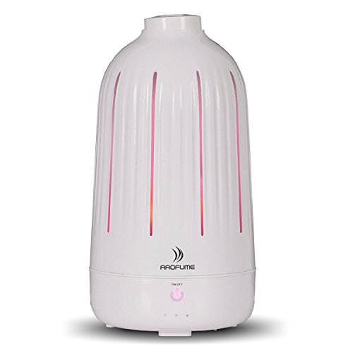 Arofume Aroma Diffusor Aromatherapie Humidifier 2000ml Grosse Kapazität Ätherische Öl Ultraschall Luftbefeuchter mit 7 LED Farbwechsel Licht, Wasserlos Auto off, für Büro Spa Schlafzimmer Babies Kinder Haus Yoga