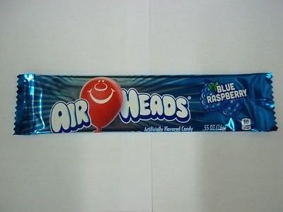Air Heads Blue Raspberry Candy (Pack of 5), 16g