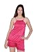 Kanika Women Satin Top & Short-Pink RS.349.00