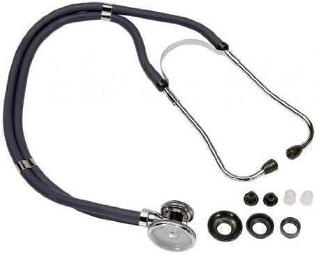 Rappaport Dual Head Stethoscope by Med Comfordt color: Black