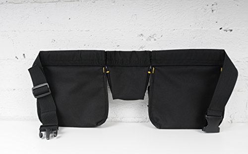 Stanley Werkzeuggürtel verstellbar mit Nageltaschen, Bandmaßtasche, Hammerhalter und zahlreichen Befestigungsmöglichkeiten ohne Werkzeug, 1-96-178 - 2