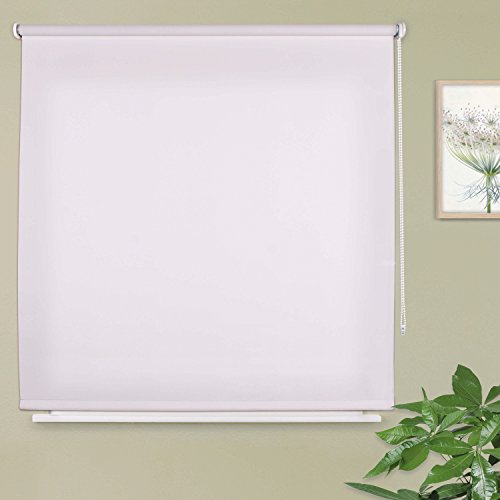 Restposten Sichtschutzrollo blickdicht – lichtdurchlässig / Weiß 140 x 230 cm (BxH) - 2