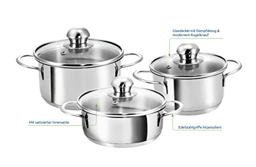 Kopf 122517 Mini-Kochtopf Parvus, 12 cm, Höhe 6,5 cm, 0,65 Liter, Edelstahl - 3