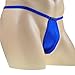 Produktbild WINOMO Mode Low-taillierte Sexy Männer Riemen Elastisch T-Back-g-String Unterhose - Freie Größe (Blau)