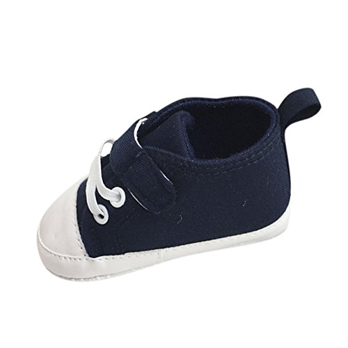 ROPALIA Baby Basic Segeltuch Turnschuh weichen Boden Prewalker Krippe Schuhe - 3