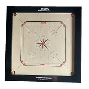 SYNCO Practice Series WINIT Carrom Board, 8mm