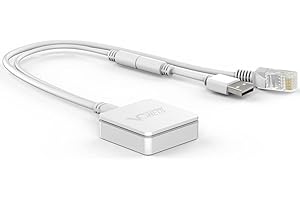 Vonets VAR11N-300 Mini Routeur Portable/Répéteur WiFi Potent/WiFi Bridge 3 en Un, Fréquence individuelle 300 Mbps 2,4 GHz, 1 Port WAN et 1 Port LAN, pour satisfaire Une variété d'applications