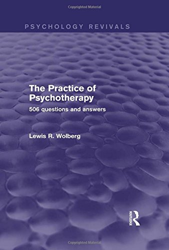 Preisvergleich Produktbild The Practice of Psychotherapy (Psychology Revivals): 506 Questions and Answers