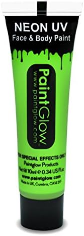 Green UV Neon Body & Face Paint 10ml Parties, Festivals Nights Out