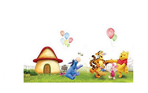 EOZY 1x Winnie The Pooh Wandtattoo Wandaufkleber Wandsticker Wandbilder Deko Zimmer Wand 50*70CM - 3