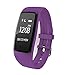Produktbild Fitness Tracker Armbanduhr, M2 Smart Armband mit Herzfrequenz Blutdruckmessgerät Armbanduhr Schrittzähler mit Schritt Zähler/Kalorien/Schlaf Tracker Monitor/CALL Alert für iPhone und Android Smart Phone, Purple S1